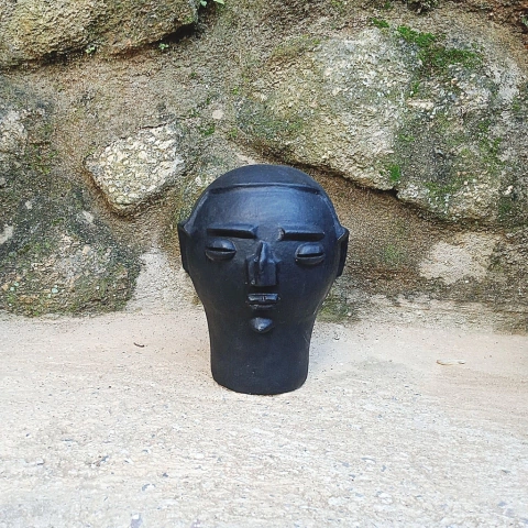 Cabeça Pp Preta Neguinha E Nanai Pe 17Cm