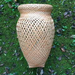 Vaso 35Cm Cru Arumã - Sambaki Brasil