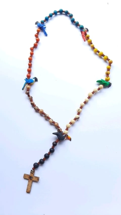 Terço Aves Brasileiras Colorido