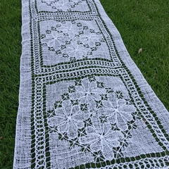 Caminho De Mesa Filé Branco 1,20M - comprar online