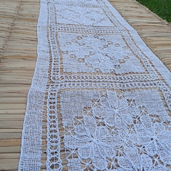 Caminho De Mesa Filé Branco 1,80 - comprar online