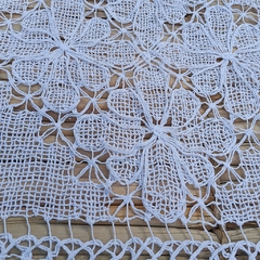 Caminho De Mesa Filé Branco 1,80 na internet