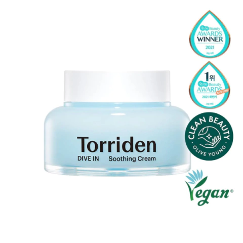 Torriden - DIVE-IN Low Molecular Hyaluronic Acid Soothing Cream - 100ML - comprar online