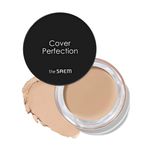 The Saem - Cover Perfection Pot Concealer - 01 Clear Beige - comprar online