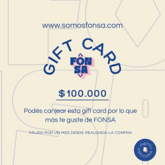 GIFT CARD - comprar online