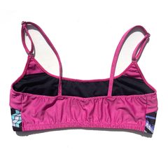 TOP BIKINI FUCSIA CON UNIVERSO - comprar online