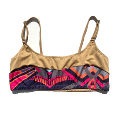 TOP BIKINI CAMEL CON VENUS NOCHE