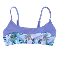 TOP BIKINI MOSAICO CON LILA