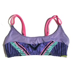 TOP BIKINI LILA CON UNIVERSO - comprar online