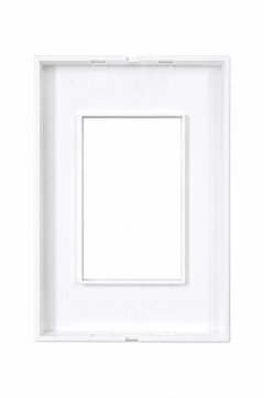 Tapa Rectangular Platinum Blanco - Jeluz en internet