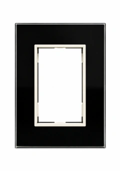 Tapa Bauhaus 4 Mod Vidrio Negro - Bauhaus