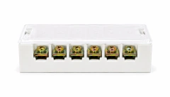 Bornera Puente 6 Polos 40A - Elibet en internet