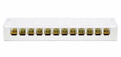 Bornera Puente 12 Polos 40A - Elibet en internet