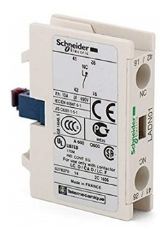 Contacto Auxiliar 1nc Frontal Ladn01 P/ Contactor Schneider