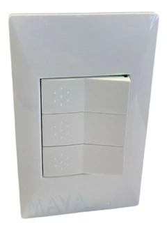 Llave Cambre Siglo Xxii 22 Tecla Triple Tapa