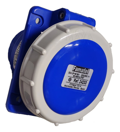 Base Toma Industrial 2 Polos + Tierra 32a Ip67 Famatel