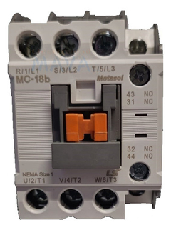 Contactor Tripolar Ls 18a Bobina 380v + 1na 1nc