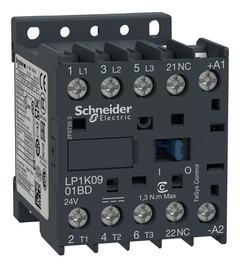 Mini Contactor Schneider 9a Tripolar 1nc Bobina 24vcc