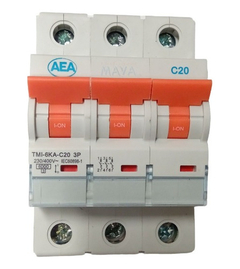 Llave Termica Trifasica 20a 3x20a 6ka Aea