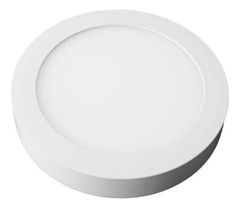 Plafon 18w Led Superficie Aplicar Redondo Interelec Color Blanco Luz Fría