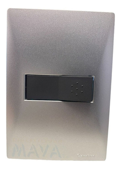 Llave Cambre Siglo Xxii Tecla Punto Gris Tapa Aluminio