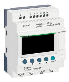 Rele Zelio Programable Schneider 6e/4s 24vcc Sr3b101bd