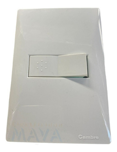 Llave Cambre Siglo Xxii 22 Tecla Simple Tapa