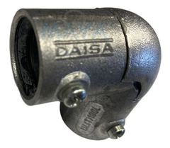 Codo Daisa 1 Luz Galvanizada Con Burlete X 5 Unidades