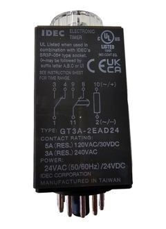 Temporizador Idec 11 Patas 24v Gt3a-2ead24 - comprar online