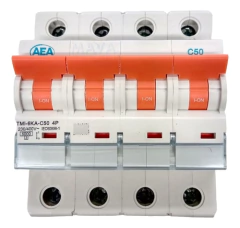 Llave Termica Tetrapolar 50a 4x50a 6ka Aea