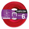 Cable Unipolar Trefilcon Unipolar 1x6mm 1x6mm² Rojo X 100m
