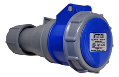 Ficha Hembra Industrial 16a 2 Polos + Tierra Ip67 Famatel