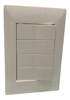 Llave 4 Puntos Teclas Cambre Siglo Xxii 22 Blanco