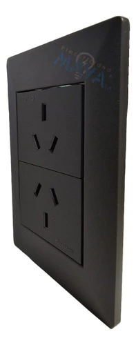 Llave Toma Doble Vertical Cambre Siglo Xxii Gris 22 Completo - comprar online