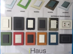 Llave Cambre Siglo Xxii 4 Teclas Puntos Blanco Champagne en internet