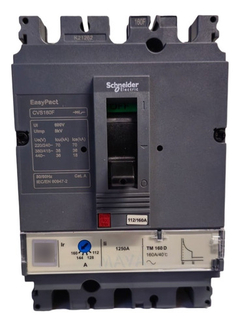 Interruptor Compacto Termica 3x 160a 36ka Schneider Lv516333