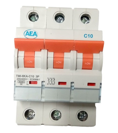 Llave Termica Trifasica 10a 3x10a 6ka Aea