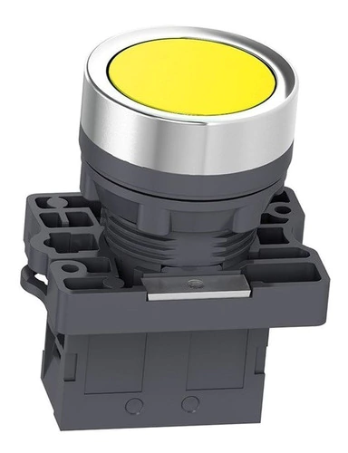 Pulsador Rasante Amarillo D 22mm C/1nc Schneider Xa2ea51