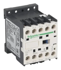 Mini Contactor Schneider 6a Tripolar 1nc Lc1k Bobina 110v
