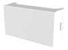 Modulo Tapon Ciego Jeluz Platinum Blanco X 100u