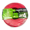 Cable Unipolar 4 Rojo 100mts Trefilcon Certificado Iram