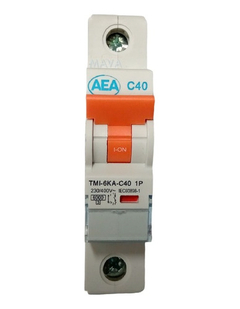 Llave Termica Unipolar 40a 1x40a 6ka Aea