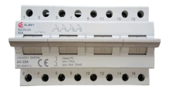 Llave Conmutadora Trifasica + N 63a Elibet Para Riel Din