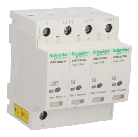 Descargador Sobretension Schneider Trifasico 20ka A9l20601