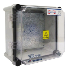 Tablero Pvc Estanco Ip65 Puerta Transpare 27x27x17 Conextube