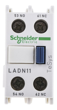 Contacto Auxiliar Na+nc Frontal Ladn11 Contactor Schneider