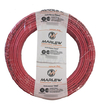 Cable Unipolar 1x1mm Rojo 100m Clase 5 Iram Marlew