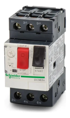 Guardamotor Trifasico Schneider 1-1,6a Gv2me06