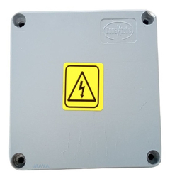 Caja De Paso Estanca Ip65 Aluminio 100x100x60mm Conextube