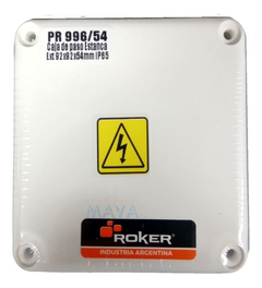 Caja De Paso Estanca Pvc Ip65 Roker Pr996/54 92x92x54mm